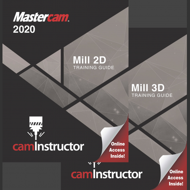 Preview of Mastercam 2020 Training Guide - Mill 2D & 3D Combo
